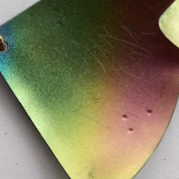 Holly Yashi earrings signed - Picture 4 of 5